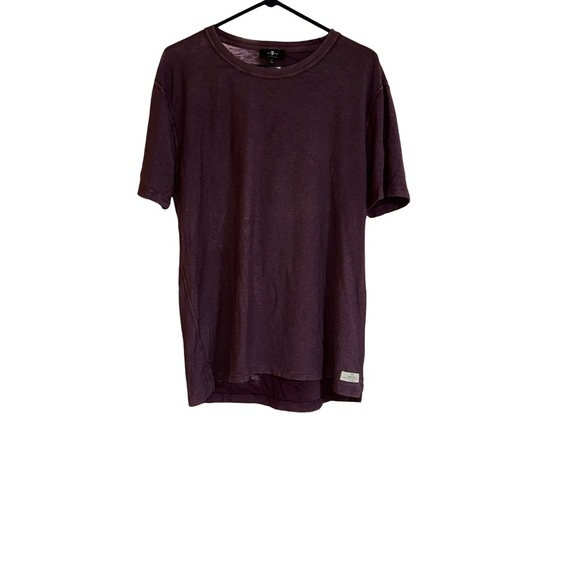 7 for all mankind 100% short sleeve shirt size large - Picture 2 of 4